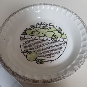 Apple Pie Ceramic Baking Dish